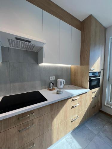 кухня, Apartament U Wujka Żukowo (Apartament U Wujka Zukowo) in Жуково