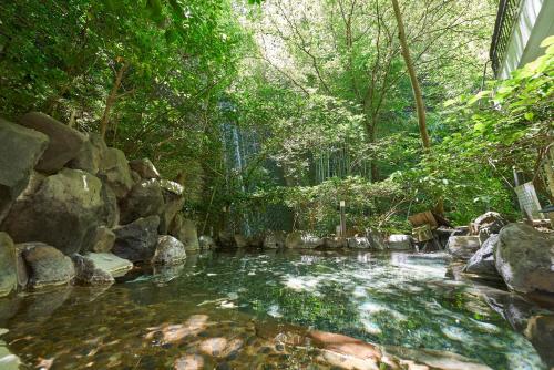 อ่างแช่น้ำร้อนกลางแจ้ง, โรงแรมยุโมะโตะ ฮาโกเน่ (Hakone Yumoto Hotel) near วัดซอนจิ