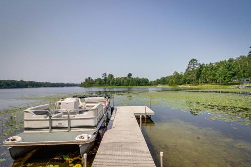 White Swan Lake Home with Decks and Private Beach!