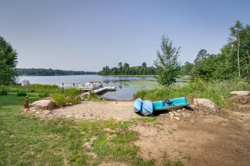 White Swan Lake Home with Decks and Private Beach!