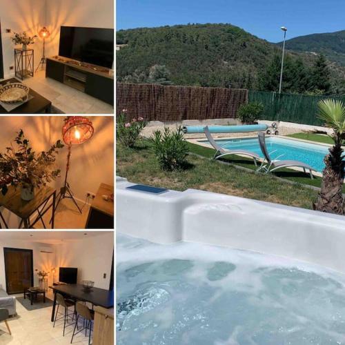 Villa La source & SPA in Pont-de-Labeaume