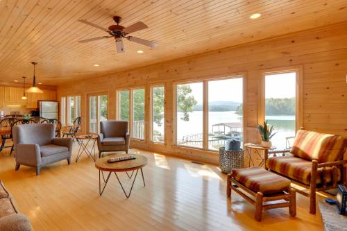 Lake Blue Ridge Vacation Rental with Hot Tub!