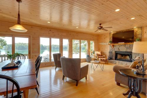 Lake Blue Ridge Vacation Rental with Hot Tub!