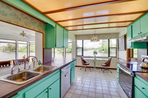 Cocoa Beach House on Banana River Walk to Ocean! in Cocoa Beach, USA