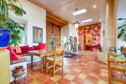 Los Cerrillos Hillside Hacienda on 65 Acres!