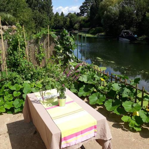 Maison de charme au bord de l'eau