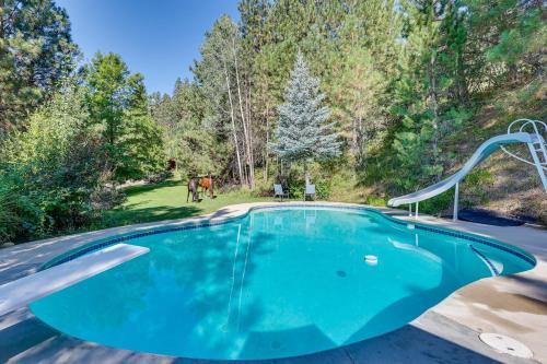 Horse Tours and Wildlife Boise Ranch Home with Pool!