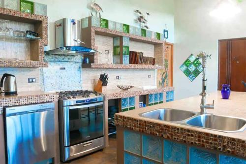 廚房, Hummingbird House Panama in 塞羅阿蘇爾