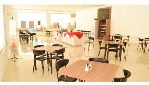 Restaurant, Apartamento Encontro das Aguas in Res. Alto da Boa Vista