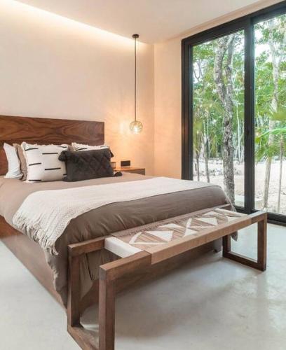 Luxury 3 Bed & Bath Eco-Chic Villa - Private Pool, Tulum (Foto 10)