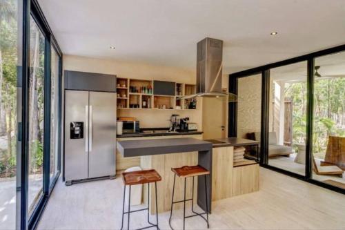 Luxury 3 Bed & Bath Eco-Chic Villa - Private Pool, Tulum (Foto 7)
