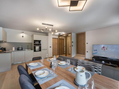 Bel appartement à Megève dans résidence avec piscine - FR-1-569-105