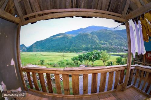Balcony/terrace, A Lu Homestay in Mu Cang Chai
