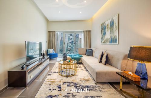 Manzil - Designer 1 BR Apt near Burj & Dubai Mall, Dubái