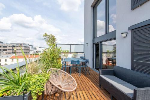 Jules Verne - Superb duplex rooftop - Location saisonnière - Saint-Ouen-sur-Seine