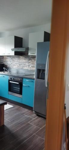 ห้องครัว, Apartmán Mariposa 1 (Apartman Mariposa 1) in เซมิน