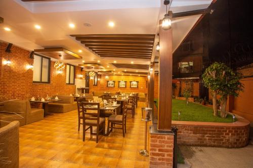 Restaurant, Pashupati Boutique Hotel And Spa near Pashupatinath Temple