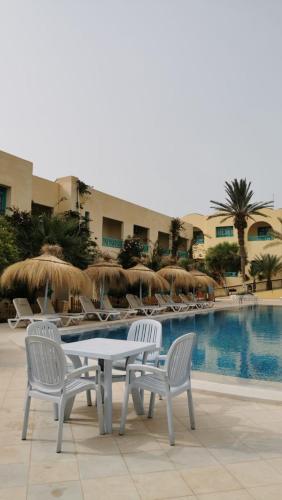Bazén, Hotel Diar Yassine in Djerba