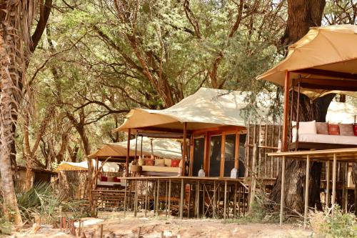 숙소 외관, Soroi Larsens Camp in 삼부루 국립공원