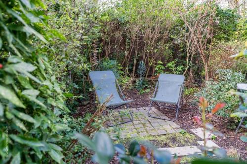 Fessart - Cozy apartment with private garden Buttes Chaumont