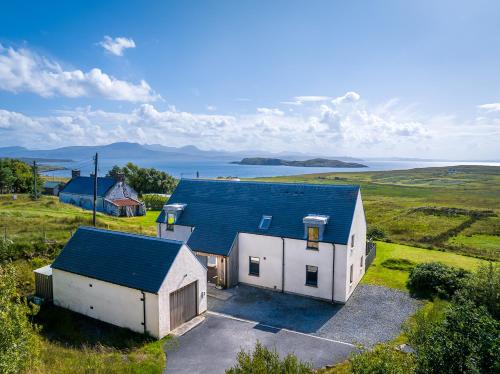 Unterkunft von außen, Stac Polly Lodge in Achiltibuie