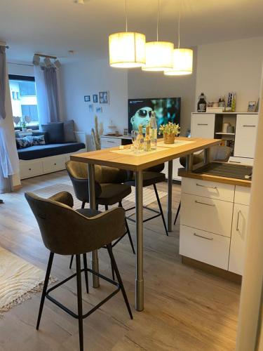 Konyha, Ferienwohnung Stryckliebe in Stryck