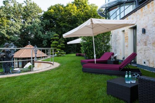 Villa via Lapis - Panoramablick über Dresden - Garten - Pool - Sauna - Luxus, Drážďany (fotografie 5)