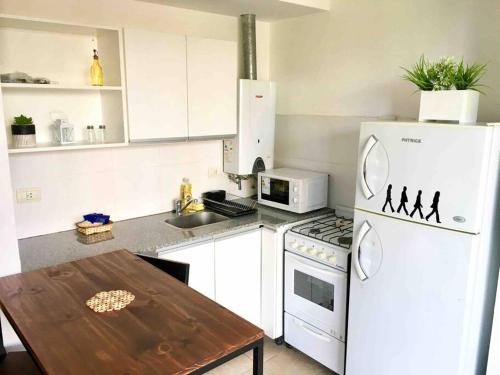 주방, Luminoso departamento para dos personas. in 에스파냐 이 오스피탈레스