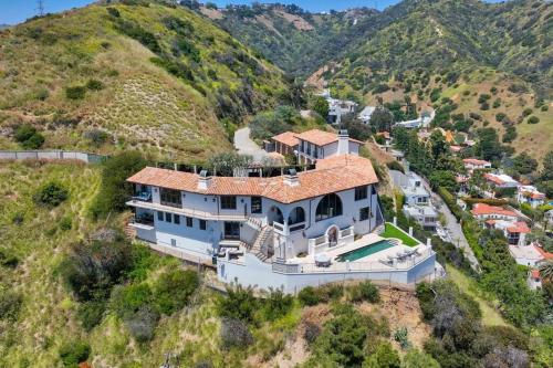 Hollywood Hills Luxury Spanish Estate with Pool & Views