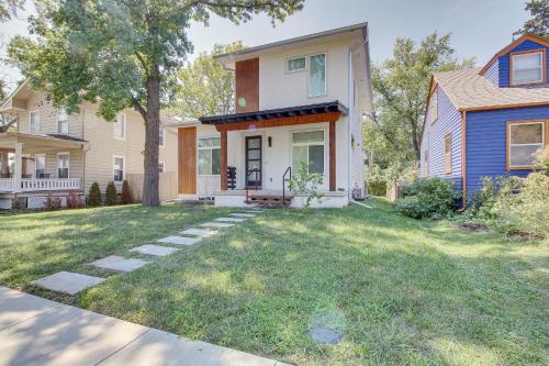 Modern Lawrence Home with Patio Less Than Half-Mi to U of K!