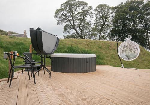 Вид, Pirnie Lodge Holiday Lets in Slamannan