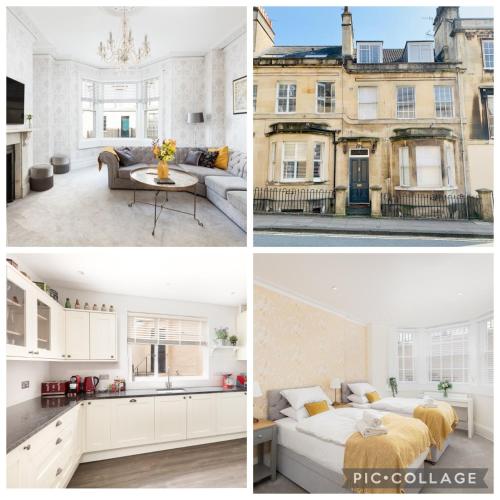 5 Bedroom magnificent Georgian Townhouse- city centre - Apartment - Bath