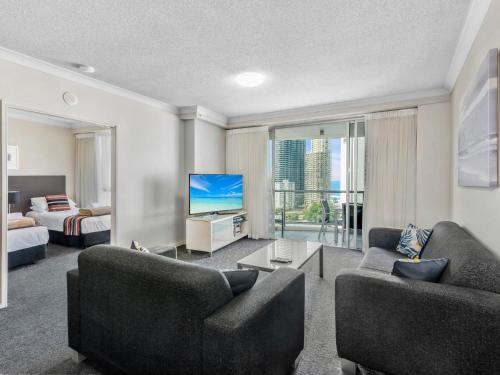 Two Bedroom Two Bathroom Ocean View Apartment room in Chevron Renaissance - Private Apartments - Hosted by Coastal Letting Co.