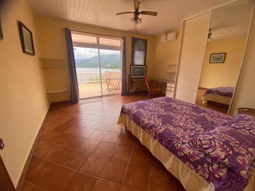 شرفة/ تراس, Te Mana Lodge in أفاهيتي