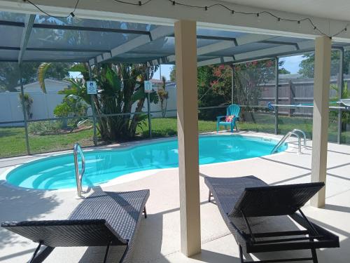Private & Screened in Pool in Port Richey, USA