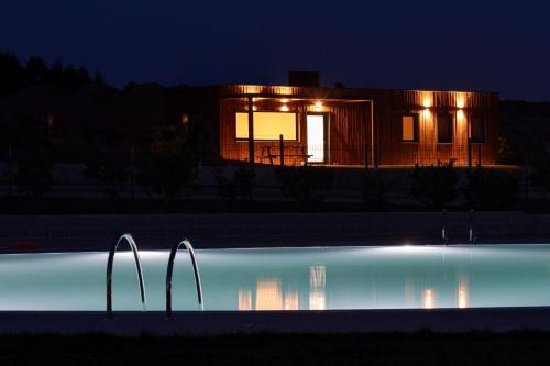 Úszómedence, Beche EcoCamp in Abegondo