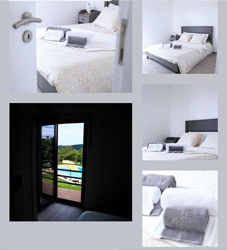 1 double bed, 2 sofa beds