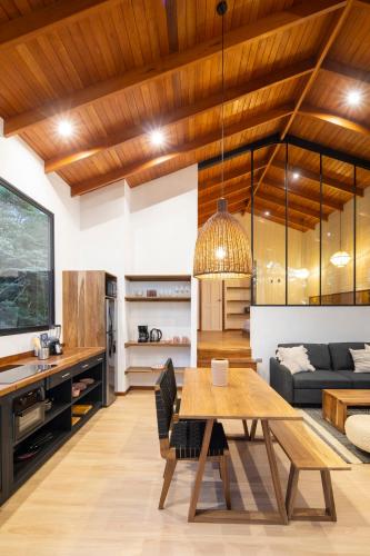 кухня, Casas Jaguar in Монтеверде