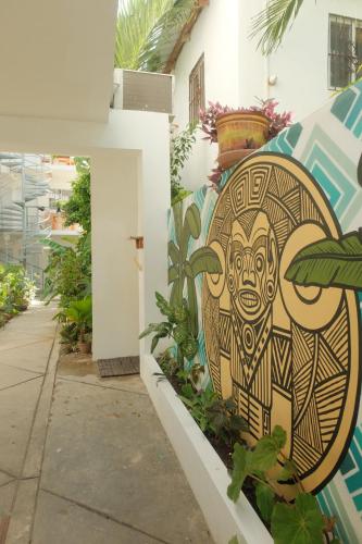 Entrance, Kite House Cabarete across Kite Beach in Cabarete