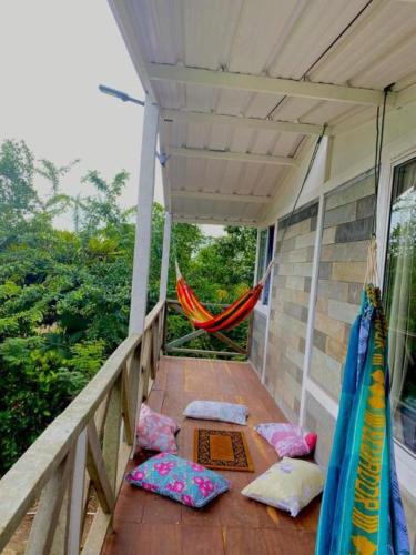 Erkély/terasz, Casa de Vacaciones ECOWASI VERAS in Capurgana