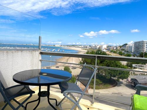 Studio-cabine sur le port de Pornichet avec vue mer, résidence le Galienni - Location saisonnière - Pornichet