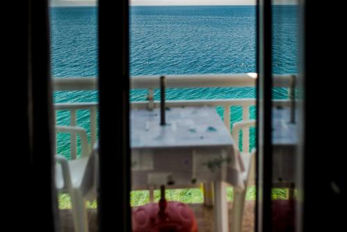 Balcony/terrace, Apartments by the sea Drasnice, Makarska - 20243 in Drasnice