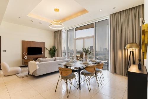 Full Sea View - 2BR w maid's room in Tiara Residence, Palm Jumeirah - Allsopp & Allsopp, Dubai (Foto 4)