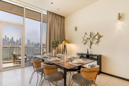 Full Sea View - 2BR w maid's room in Tiara Residence, Palm Jumeirah - Allsopp & Allsopp, Dubai (Foto 6)