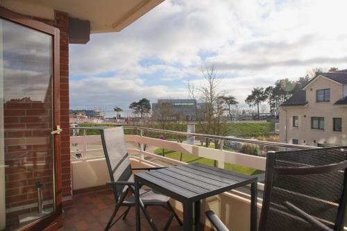 شرفة/ تراس, Haus Belvedere App 26 WLAN inkl in جروميتز