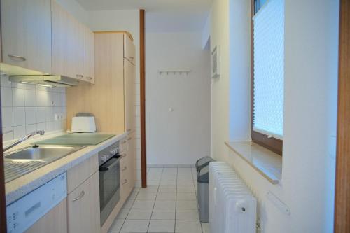 مطبخ, Haus Belvedere App 26 WLAN inkl in جروميتز