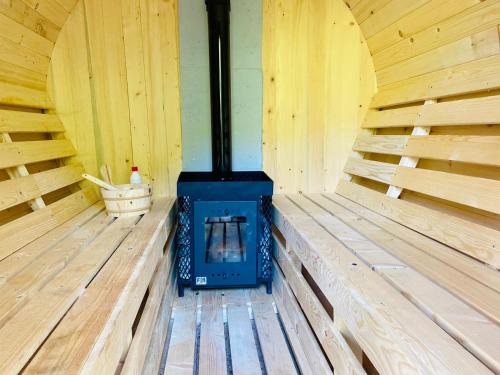Сауна, BATS CAVE HUT - Transylvania - Hot-Tub - Sauna in Salciua