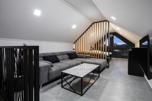 Delt lounge/TV-område, Villa in the Vineyard with Pool, HotTub & Sauna in Lendava