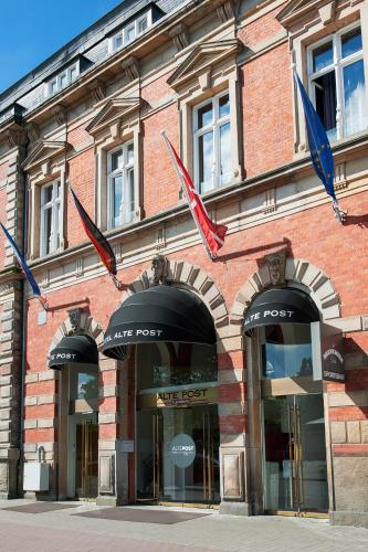 Eingang, Hotel Alte Post Flensburg in Flensburg