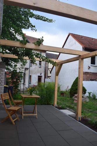 Erkély/terasz, Martinsgarten in Angermunde